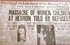 The Massacre in Hebron