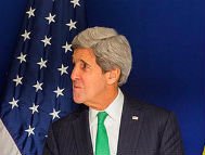 US Secretary of State John Kerry (photo credit: Marc Müller)