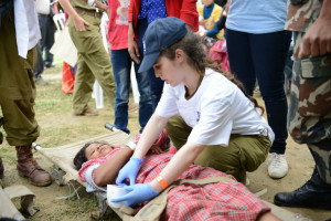 IDF's Field Hospital in Nepal (photo credit: IDF)