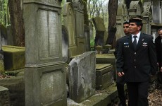 IDF Chief Of Staff Gabi Ashkenazi at Auschwitz (Photo: IDF)