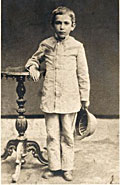 Chaim Weizmann as a child