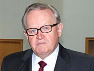 Martti Ahtisaari on Israeli-Palestinian Conflict