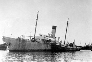 "Hachayal Haivri" - Departed 1946 Jul 14, arrived 1946 Jul 31.