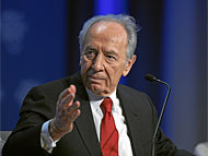 President Shimon Peres in Davos(photo: World Economic Forum)