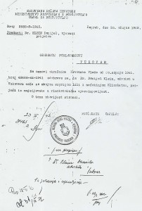 document #1 - conversion of Dr. Daniel Klein