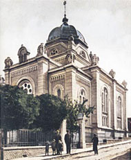 Jewish synagogue in Vukovar, 1940