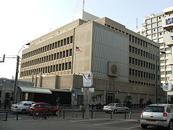 US Embassy currently located in Tel Aviv