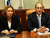 OLMERT’S SURVIVAL
