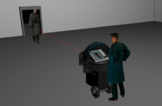 Long range explosive detector