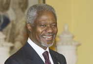 KOFI ANNAN WARNS OF NUCLEAR TERROR ATTACK