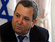 BARAK BRAKES ON OLMERT