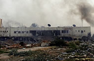 OLMERT HAS TAKEN OFF THE GLOVES
