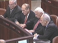 HISTORIC VOTE – SHARON THREATENED