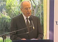 PRESIDENT PERES & ZE’EV JABOTINSKY