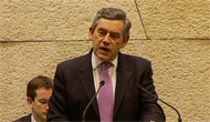 GORDON BROWN BERATES IRAN