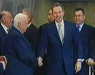 TONY BLAIR’S ‘LONDON BRIDGE’ ARIEL SHARON’S ‘EVERYTHING AND SEQUENCE’