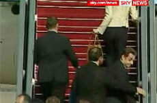 Druze Guard Shot At Sarkozy Farewell