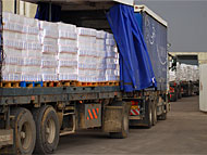 Humanitarian Aid Transferred to the Gaza Strip