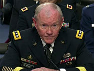 GEN. DEMPSEY COVERS HIS BUTT