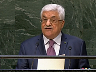 PALESTINIAN PRESIDENT’S DIPLOMATIC SHOCK TACTICS